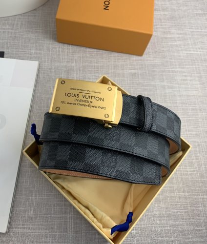 Louis Vuitton Classic Fashion Belt 35MM 