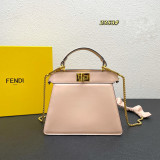 Fendi Peekaboo Sheep Leather Bag Classic Bag Size: 23*18*11 CM