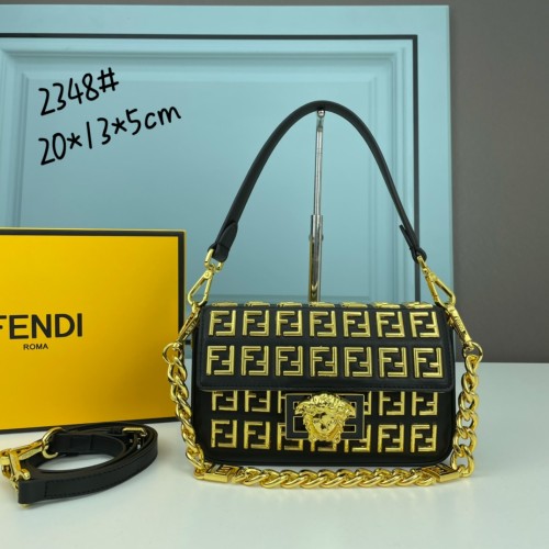 Fendi x Versace Mini Underarm Bag Size: 20*13*5 CM