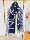 LV New Classic Plaid Double Sided Scarf Size 45*210cm