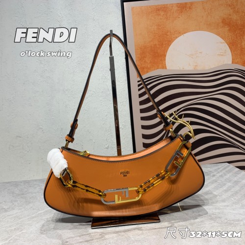 Fendi O’lock Swing Bag Retro Axillary Package Szie: 32*11*5 CM