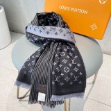 Louis Vuitton LV Logo Plaid Fashion Scarf Size 70*200cm