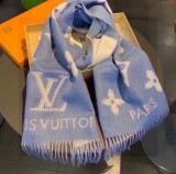LV New Classic Plaid Double Sided Scarf Size 170*45cm