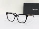 Prada Fashion Classic Polygonal Geometry Glasses Size:58口13-145