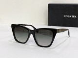 Prada Fashion Classic Polygonal Geometry Glasses Size：54-19-145