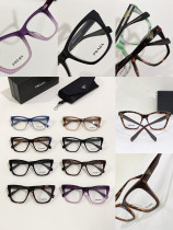 Prada Fashion Classic Polygonal Geometry Glasses Size:58口13-145