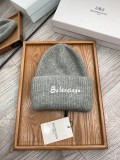 Balenciaga UniSex New Letter LOGO Woolen Hat