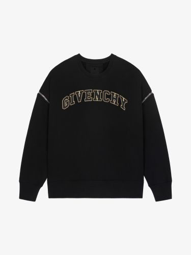 Givenchy Fashion Cotton Casual Round Neck Pullover Plus Fleece Sweatshirt