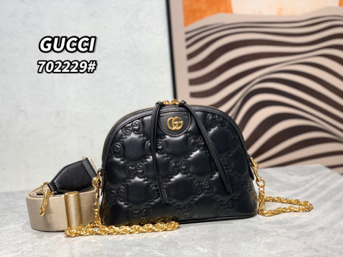 Gucci New 702229 Marmont Chain Crossbody Bag Size:23.5x19x8CM