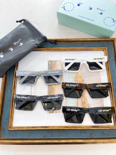 Off-White OMRI028 Fashion Small Frame Sunglasses Size: 51口19-145
