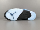 Air Jordan 5 Retro Bluebird Unisex Trendy Retro Basketball Shoes