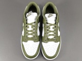 NIKE DUNK LOW Medium Olive Low Top Unisex Retro Casual Board Shoes Sneakers