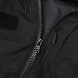 THE NORTH FACE Unisex Embroidery Monogrammed Logo Hoodies Down Jacket