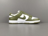 NIKE DUNK LOW Medium Olive Low Top Unisex Retro Casual Board Shoes Sneakers