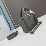 Dior Classical New Leahter Women Gray Bag Sizes :21x12x7CM