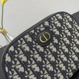 Dior Classical Oblique yy8787 Women Make-up Bags Handbags Sizes :23x17x9CM