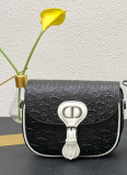 Dior New Fashion 1239 Black Tofu Bag