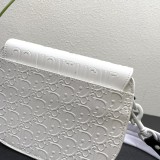 Dior New Fashion 1239 White Tofu Bag