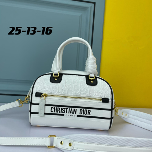 DIOR New Fashion 9109 Star Print Sports White Handbag Sizes: 25x13x16.5cm