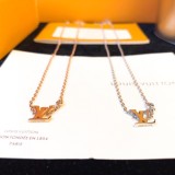 Louis Vuitton Fashion New Classic Retro Letters Necklace