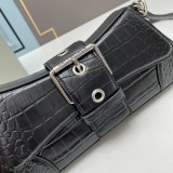 Balenciaga New Fashion 2289 Cowhide Chain Handbag Sizes:29X13X4.8cm