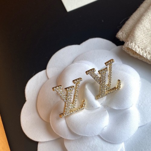 Louis Vuitton Classic Fashion New Diamonds Earrings