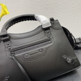 Balenciaga New Fashion Trapezoid Motorcycle Bag Handbag Sizes:33x13x20cm