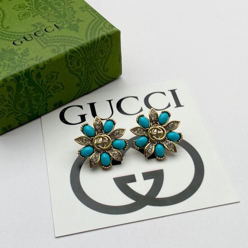 Gucci New Fashion Casual Retro Flowers Style Earrings