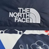 The North Face 1996 Nuptes Unisex Paper Cut Vintage Printing Down Jacket