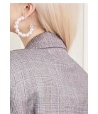 Balenciaga New Fashion Large Pearl Earrings