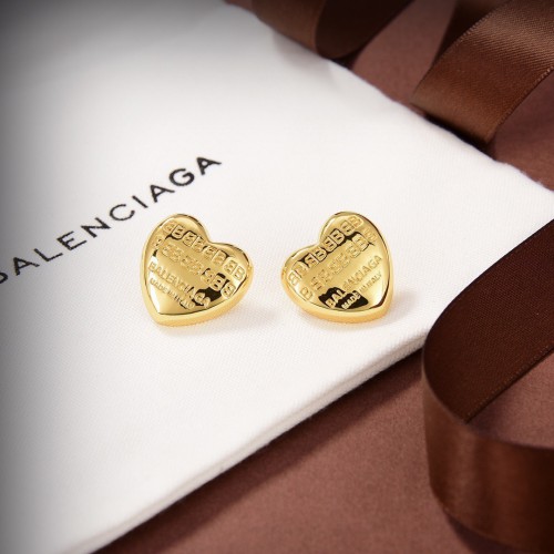 Balenciaga New Fashion Monogram Love Earrings