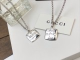 Gucci New Fashion Unisex Bold Latest Model For Lovers Necklace