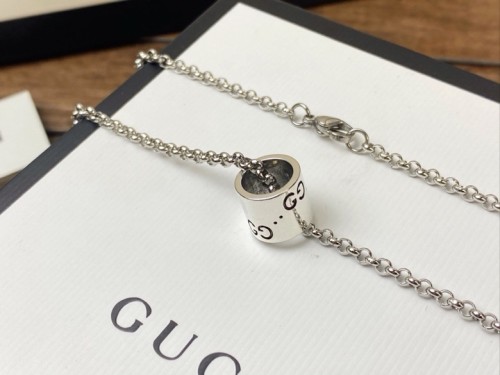 Gucci New Retro Fashion Long Cylinder Necklace