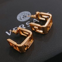 Versace Fashion Beauty Head Maze Design Earrings