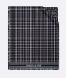 Dior New Fashion Classic Grid Double Sided Black Scarf Size:70*200cm