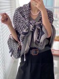 Dior New Fashion Classic Shawl Double Sided Scarf Size:33*200cm
