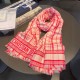 Dior New Fashion Classic Grid Double Sided Scarf Size:70*200cm