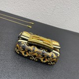 Fendi x Versace La Medusa Handbag 3006 Mini Bag Size: 11*6.5*2.5 CM