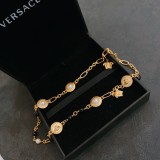 Versace Fashion New Medusa Head Pearls Necklace