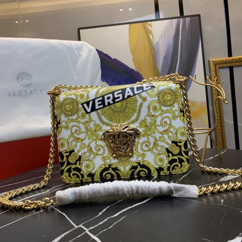 Versace New La Medusa Organ Handbag Messenger Bag Size: 25*18*6.5CM