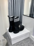 Givenchy Women Milan Fashion Week Catwalk Shoes Martin Boots Ankle Boots Martin Boots Sock Shoes