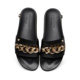Versace Fashion Men Slippers Pattern Logo Slippers Shoes