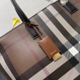 Burberry Fashion New Classic Handheld Shopping Toth Bag Sizes:34x14x28cm