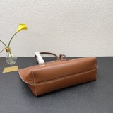 Burberry Fashion New Classic Handheld Shopping Brown Toth Bag Sizes:34x14x28cm
