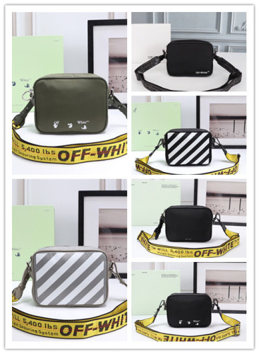 Off-White New Fashion Shoulder Camera Bag Crossbody Bag Sizes:20×15×6cm