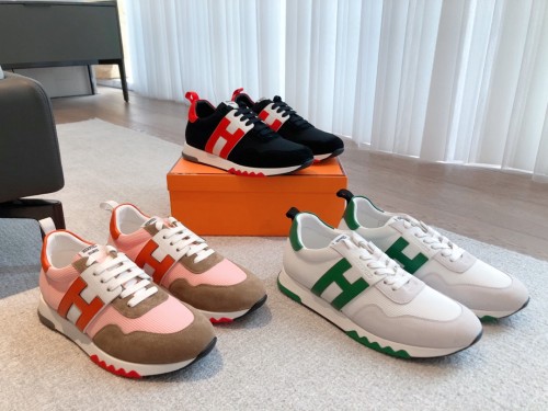 Hermes Unisex Fashion Casual Shoes British Retro Sneakers Shoes