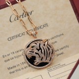 Cartier Leopard Classic Masterpiece Legendary Diamonds Necklace