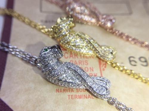 Cartier New Fashion Classic Leopard Full Diamonds Bracelet