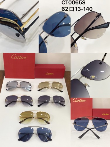 Cartier CT0065S Fashion New Sunglasses Size: 62口13-140