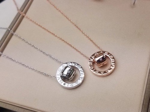 Bvlgari Classic New Fashion Round Letters Necklace